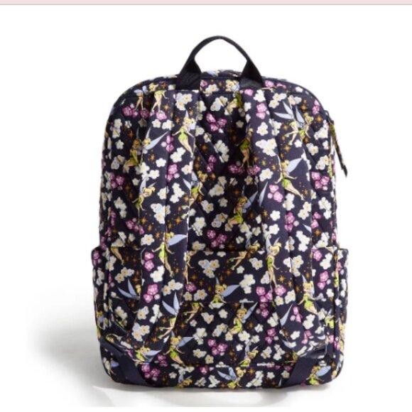 Vera Bradley Disney Tinker Bell's Flight Essential Large Backpack - Picture 3 of 3
